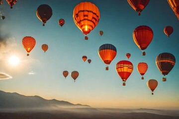 Obraz premium hot air balloon