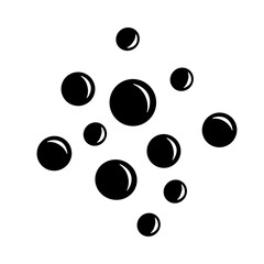 Bubble Silhouette icon 