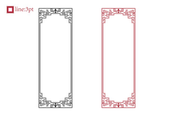 The design of the frames is intricate and symmetrical, with a mix of baroque, rococo, victorian, gothic, medieval, and renaissance styles.