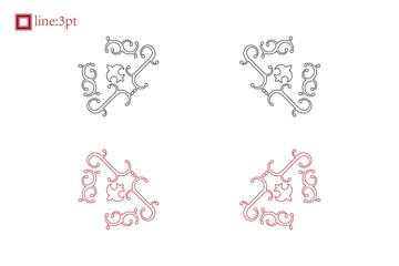 The design of the frames is intricate and symmetrical, with a mix of baroque, rococo, victorian, gothic, medieval, and renaissance styles.