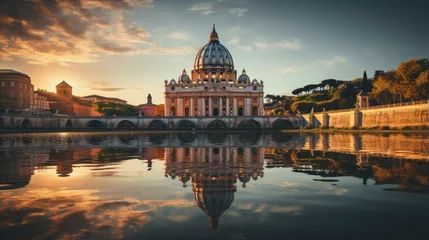 Foto op Plexiglas Vatican City Holy See Natural Colors, Background Image, Background For Banner, HD © ACE STEEL D