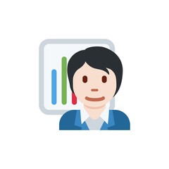 Office Worker: Light Skin Tone