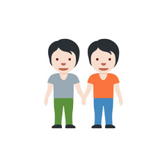People Holding Hands: Light Skin Tone