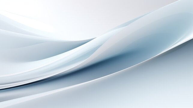 Blue-white background with wavy lines © Katya