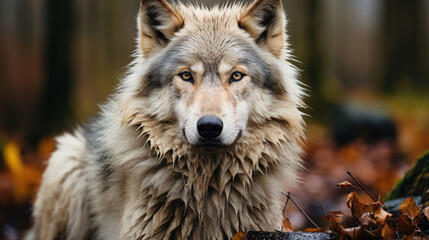 Wolf Natural Colors, Background Image, Background For Banner, HD