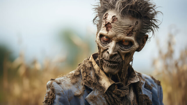 Zombie Natural Colors, Background Image, Background For Banner, HD