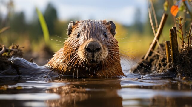 Beaver, Background Image, Background For Banner, HD