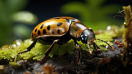 Fototapeta premium Beetle, Background Image, Background For Banner, HD