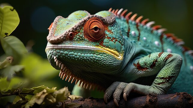 Chameleon, Background Image, Background For Banner, HD