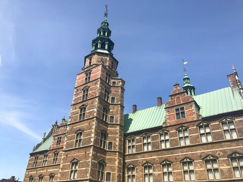 Rosenberg Castle at Kongens Have in Copenhagen, Denmark