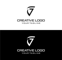 creative letter g logo desain vektor
