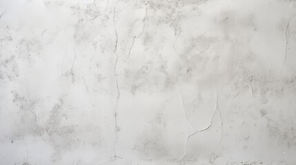White Plastered Wall Background Textured Surface in Minimalist Design.