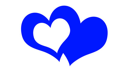 Love  and Heart  Icon Symbol isolated white background. love shape on white background.Love heart symbol  special for valentine's day.