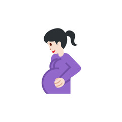 Pregnant Woman Light-Skin