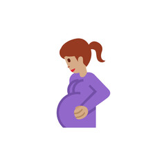 Pregnant Woman Medium-Skin