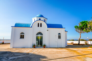 Small Christian chapel on the Greek island of Kos.