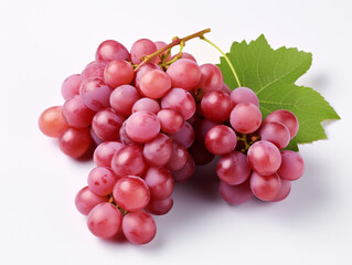 Fototapeta premium Grape isolated on white background with clipping path