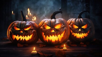 Halloween Scary Pumpkins