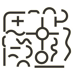 Obraz premium Vector black car road. Road signs. Road to horizon in perspective. Business road map timeline infographic icons designed for abstract background template. empty line isolated vector concept