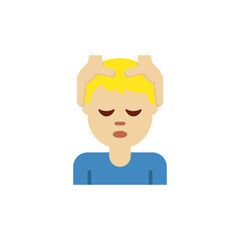 Man Getting Massage Medium-Light