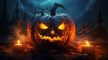 Fototapeta premium Abstract Halloween background