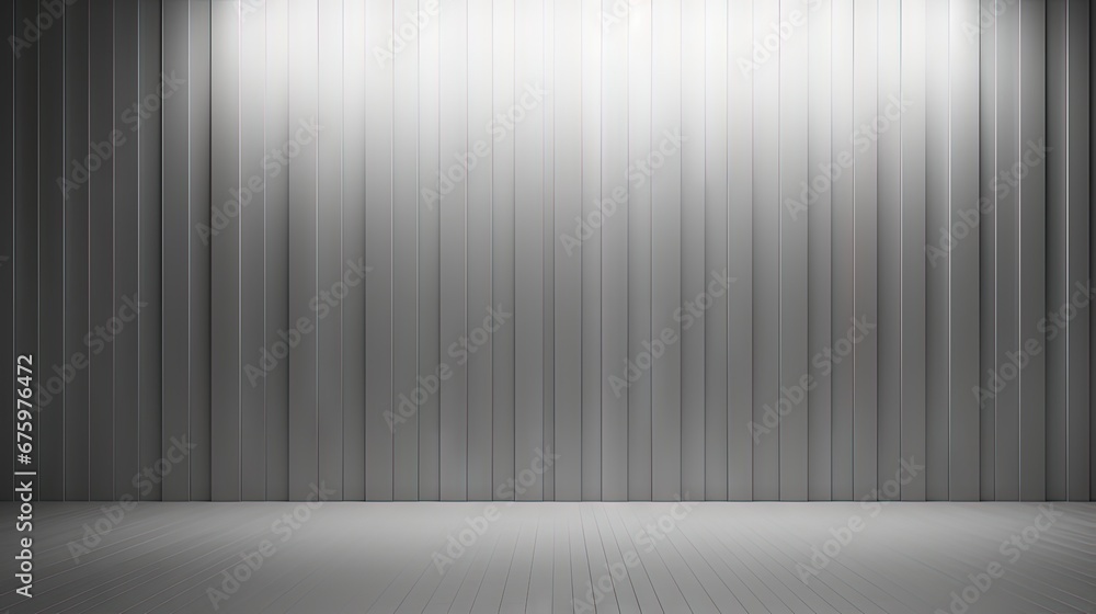 Aufkleber 3d illustration background / abstract gray empty room studio with spotlight gradient used for backgr