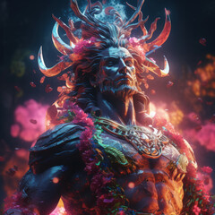 Mythical Gods - Extremely Colorful and Dynamic Light, Ideal for Screensavers and Desktop Backgrounds