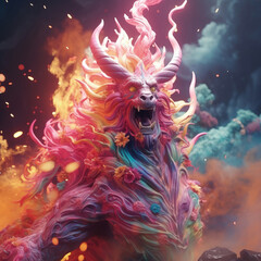 Mythical Gods - Extremely Colorful and Dynamic Light, Ideal for Screensavers and Desktop Backgrounds
