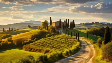  region landscape with vineyard © Pavlo