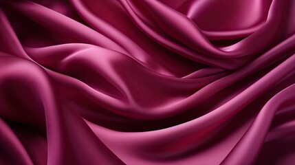  a close up of a pink fabric with a very long, wavy, flowing fabric in the center of the image.  generative ai