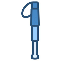 trekking pole icon