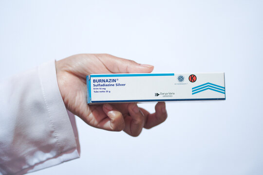 Balikpapan, 1 October 23. Burnazin - Silver sulfadiazine, Topical antimicrobial drugs indicated for the prevention and treatment of wound sepsis in second and third degree burns.
