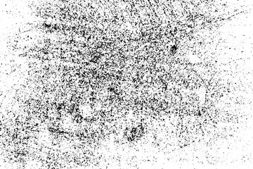 Rustic grunge vector texture with grain and stains. Abstract noise background. Weathered surface. Dirty and damaged. Detailed rough backdrop. Vector graphic illustration with transparent white. EPS10.