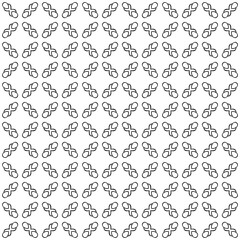 Black seamless abstract pattern. Overlay for background and backdrop. Ornamental design. PNG graphic illustration with transparent background.