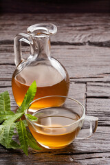Lemon verbena hot drink - Fresh organic lemon verbena plant - Aloysia citrodora