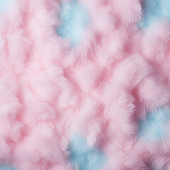 texture of cotton candy. Ai generative