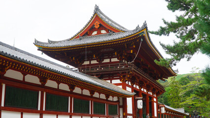 Obraz premium Todaiji Temple (Middle Gate), Japan.