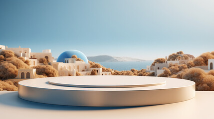 Mediterranean Elegance with Panoramic Podium  