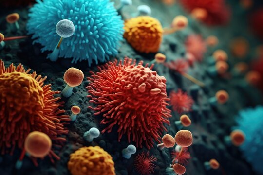 Mutating virus variant and bacteries