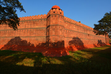 Red fort is a historic fort in the Old Delhi neighbourhood of Delhi, India, that historically served as the main residence of the Mughal emperors. Emperor Shah Jahan 