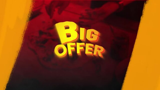 Big Sale Typography, Typography animation, text Animation, offer animation, sale