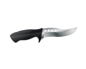 Pocket knife, Folding knife, Modern clasp knife icon logo isolated on white background