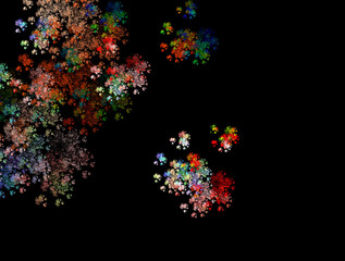 Imaginatory fractal abstract background Image