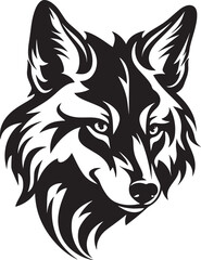 Fototapeta premium Wolf Vintage Logo Stock Vector
