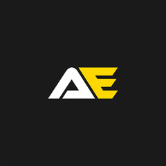 AE Joint Letter Logo Design