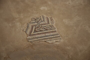 Mosaik im Archaeological site in Paphos, Zypern