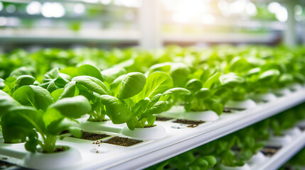 Seedlings on the farm. Gardening. Shoots and plants, cultivation.Generative AI