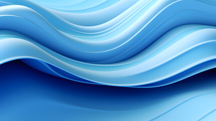 Fototapeta premium Abstract organic blue lines as wallpaper background illustration