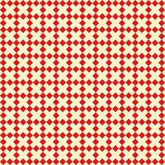 Geometric ornate. Checks, crosses seamless pattern. Checkered ornament. Squares illustration. Tiles wallpaper. Ethnic motif. Spots background. Diamonds digital paper. Rhombuses textile print. Abstract