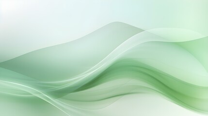 Dynamic Vector Background of transparent Shapes. Elegant Presentation Template in light green Colors